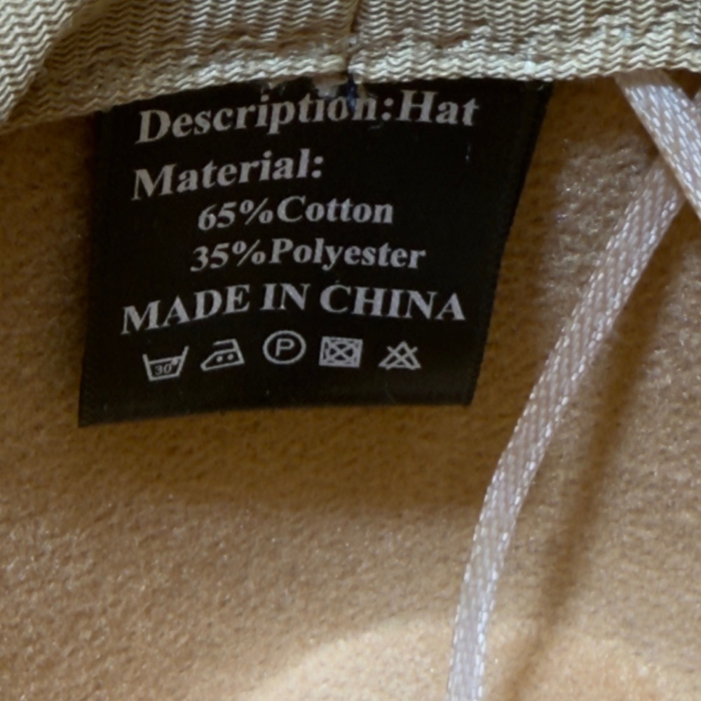 Unisex Tan Black Ombre Wide Brim Fedora Hat Gradient Western Rancher Hat - Picture 5 of 10